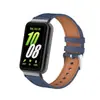 Adecuado para Correa de Reloj Samsung Fit3, Pulsera de Moda de Cuero Liso Ultra-Fibra, Correa de Cuero para Pulsera Galaxy Fit3