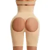 Pantalones Transfronterizos Sin Costuras de Cintura Alta para Control de Abdomen, Pantalones Sexy con Abertura Trasera para Levantar Glúteos, Ropa Interior Cómoda con Moldeado de Cintura para Pies Planos y Control de Abdomen para Mujeres