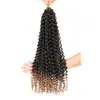 Peluca de trenza de fibra química africana europea y americana trenza sucia de resorte 18 pulgadas Trenza Passion Twist cabello de ganchillo agua