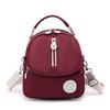 Bolsa de Ombro Feminina Raposa Colorida Estilo Japonês Mochila Simples Multifuncional Bolsa Transversal Casual de Grande Capacidade Fashion