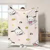 Manta de Franela de Dibujos Animados Transfronteriza para Niños Sanrio Manta Impresa Digitalmente Manta para las Cuatro Estaciones Manta para Aire Acondicionado Manta para Hora del Almuerzo