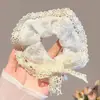 Novedad 2025 scrunchie para mujer, liga para el pelo de alta gama, accesorio para el pelo fresco y dulce, adorno para el pelo