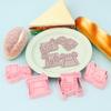 Serie de Herramientas para Construir Molde para Galletas Molde para Galletas de Dibujos Animados 3D Arcilla DIY Impresión de Simulación Cortador de Galletas Frutas