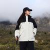 Ropa de asalto tres en uno con sellado térmico completo para hombre, impermeable para exteriores, polar desmontable de dos piezas, ropa para grupo a prueba de frío, personalizada para mujer