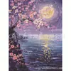 Amazon Transfronterizo DIY Pintura de Diamantes Paisaje Jardín Escenario 5D Diamante Completo Sala de Estar Pintura Decorativa Nuevo Producto Fabricante Mayorista