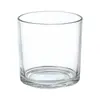 Copo de Vela Transparente, Suporte de Vela Doméstico Espessado, Recipiente de Vidro, Garrafa de Aromaterapia Atacado, Copo de Vidro, Copo Vazio, Ornamento de Fragrância