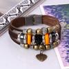 Pulsera Nacional de Piel de Vaca joyería no convencional fábrica mayorista venta directa joyería pulsera de cuero