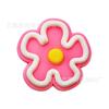 Flor Rosa Linda para Zapato Hebilla de Zapato Agujero Accesorios para Zapatos Sentido Avanzado Niña de Dibujos Animados Explosiones Transfronterizas Accesorios para Zapatos Accesorios para Zapatos