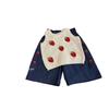 Conjunto de Verano para Niñas 2026 Nuevo Estilo para Niñas Jóvenes, Elegante Chaleco sin Mangas y Pantalones Cortos Delgados de Mezclilla Conjunto de Dos Piezas