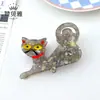 Presilha de Gato Desenho Animado Fofa para Mulheres, Presilha Tubarão Doce para Coque na Nuca, Acessório de Cabelo Versátil Tendência Estilo Ins para Mulheres
