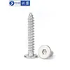 Tornillos Autorroscantes de Acero Inoxidable 304 CA Cabeza Plana Cabeza Delgada Cabeza Grande Hexagonal Interior Tornillos Autorroscantes M2M4M5M6