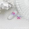 Celebridad de Internet Popular Resina Lazo Joyería para Uñas al por Mayor Hecho a Mano Material DIY Accesorios Diamante para Uñas Versátil Estéreo