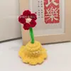 Chapéus de Boneca de Animais Mini Fofos, Acessórios de Decoração de Boneca de Lã Tricotada à Mão Prontos