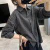 La primavera no está tardía. Camisa de manga larga a cuadros 100% algodón para mujer, nueva colección otoño 2026, estilo coreano, corte holgado, versátil y casual, para el trabajo
