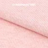 260g Tecido Malha Canelada 2x2 com Fio Yunrou Poliéster Rayon Alta Elasticidade Macio Respirável Tecido para Camiseta de Base Colete