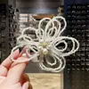 Novo Prendedor de Cabelo Garra de Pérola Estilo Chinês para Mulheres Clip Lateral de Alta Qualidade Clip para Franja Grampo para Parte de Trás da Cabeça Penteado Acessórios de Cabelo