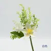 Flores Artificiales para Montaje de Escena de Boda, Arreglos Florales, Decoraciones para Escaparates de Centros Comerciales, Flores Artificiales, Flores Atadas a Mano de Flor de Loto con Astas de Ciervo
