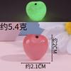 Fruta Pequena Luminous Simulada Mini Brinquedo de Comida Pequenos Enfeites Saco Surpresa Par Acessórios Pequenos de Resina DIY Cereja Cola