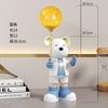 Lujo de Entrada Oso Violento Lámpara de Luna Adornos Pequeños de Escritorio Hogar Sala de Estar Mueble de TV Vinoteca Entrada Decoraciones para Habitación Infantil