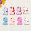 Xq560 Lindo Mini Caballo Celebridad de Internet Muñeco de Plástico Blando Accesorios Hechos a Mano DIY Llavero Colgante Decorativo para Botella de Agua Infantil