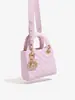 Bolso Princesa Diana para Mujer 2026 Nuevo Modelo Bolso de Mano Acolchado Bolso Cruzado al Hombro Bolso Rosa de Alta Gama Regalo de Vacaciones Cumpleaños