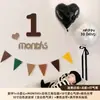 Decoración para Celebración de 100 Días de Bebé Niña Accesorios para Fotos Montaje de Escena Globos de Número 30 para Bebé