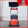 Mini cargadora compacta de orugas con dirección deslizante, cuerpo compacto, móvil, flexible, dirección in situ, descarga frontal, cargadora deslizante