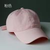 Moda Estilo Japonês Cor Sólida Algodão Lavado Aba Leve Boné de Beisebol Primavera & Outono Boné com Aba Masculino e Feminino Aba Leve Venda por Atacado Boné com Aba