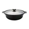 Panela de Frango de Chongqing Panela de Frango Cozido Panela de Arroz Fogão de Indução Fogo Aberto Caçarola Frango Cozido Arroz Panela de Ferro Fundido Panela