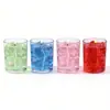 Velas Aromáticas de Cera de Gelatina de Cristal, Conjunto Caixa de Gelo Bolha, Lembranças Exquisitas de Fragrância para Aniversário e Feriados, Velas de Gelatina