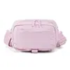 Bolsa de Tela Casual, Bolso Cruzado de Moda Trendy Unisex, Nuevo Modelo Verano 2026, Mochila Multifuncional de Color Sólido, Riñonera