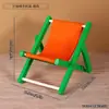 Nuevo Soporte para Teléfono Móvil Objetos Lindos Plegable de Playa Silla Pequeña Soporte para Teléfono Móvil Soporte para Transmisión en Vivo Adornos de Escritorio