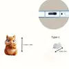 Pingente Pendente Fofo de Esquilo Acrílico Plano Novo Transfronteiriço para Decoração de Casa