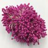 Rosa de espuma núcleo de flor rede de seda flor artificial lírio núcleo de flor de espuma 5mm botão de flor de espuma material floral simulação DIY