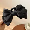 Pinza para el Cabello de Malla Estilo Francés Inspirada en Chanel para Mujer, Adecuada para Peinados Recogidos, Pinza de Tiburón a la Moda, Accesorio para el Cabello de Alta Gama y Exquisito