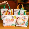 Bolsa de Lona para Regalo del Festival del Doble Nueve 2026 Empaque de Regalo Bolsa de Recuerdo para Visitar a los Mayores Bolsa de Tote de Gran Capacidad