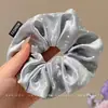 Diadema Elástica para el Cabello Moda Coreana Dongdaemun para Mujeres Tacto de Alta Gama Súper Grande Elástico Versátil Duradero Cuerda para el Cabello Goma Elástica