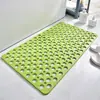 Alfombrilla de baño larga de fábrica, felpudo de TPE, alfombrilla de baño porosa antideslizante, alfombrilla de suelo con ventosa hueca, alfombrilla antilucha
