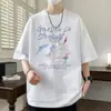 Conjunto de Manga Corta para Adolescentes Niños Camiseta de Moda Ropa Casual Estudiante Soleado Limpio Versátil Delgado Conjunto de Dos Piezas
