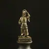 Novos Ornamentos "" e "" em Latão Estilo Antigo, Deuses da Porta, Ornamentos de Cobre para Decoração de Mesa Doméstica