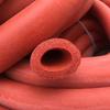 Manguera de silicona espumosa resistente a altas temperaturas, tubo de espuma de silicona, funda de esponja de baja densidad, tubo de silicona espumosa roja