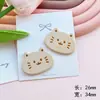 Gatito Lindo Pez Acrílico DIY Accesorios Funda de Teléfono Celular Agujero Zapatos Parche Pasador Accesorios para el Cabello Material