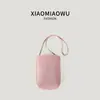 Nova Bolsa Saco Cor Sólida com Padrão de Lichia para Mulheres, Bolsa de Ombro Casual Simples, Bolsa Transversal de Couro PU Macio Estilo Coreano, Versátil para o Dia a Dia
