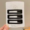 Pinza BB de Temperamento Versátil Estilo Coreano Exquisita Pinza para Cabello Suelto Pinza Recta Sensación de Alta Gama 2026 Nueva Pinza de Pato Pinza para el Cabello para Mujeres