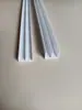 Puerta corredera de cristal negra de 5 mm con riel de plástico PVC, lámina acrílica y guía de ranura de riel de plástico PVC.