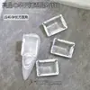 Explosiones de celebridades de internet alta calidad Huazi corte transparente punta de uña joyería al por mayor cuadrado grueso ovalado octagonal decoración de taladro de uña