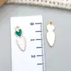 Aleación Huevo de Pascua con Goteo de Aceite Conejo de Dibujos Animados Zanahoria Colgante Joyería DIY Creativa Accesorios para Llaveros