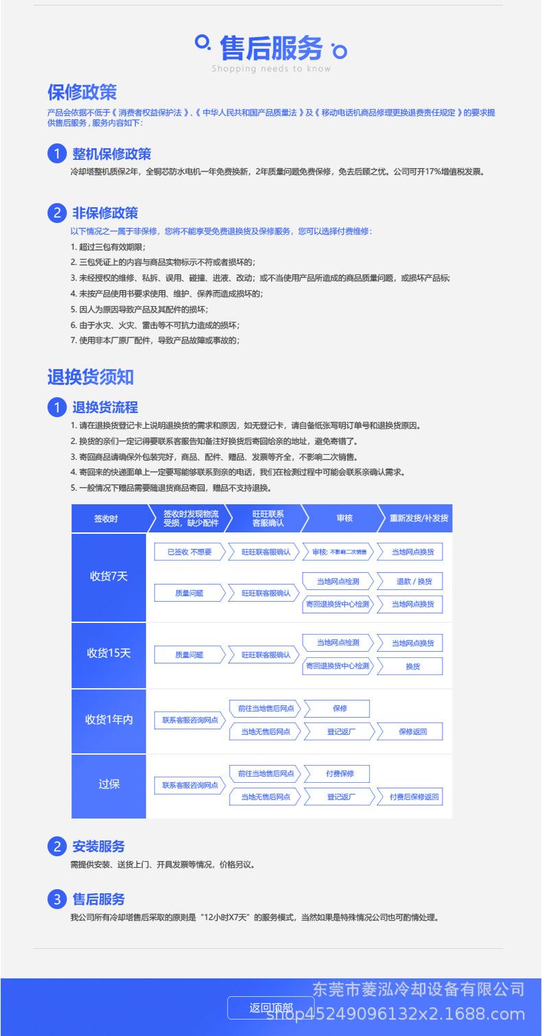 方形横流冷却塔123