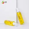Botella de jabón líquido para eliminar ácaros del azufre de 500 ml botella de plástico PET de hombro plano botella de gel de ducha botella dispensadora de loción