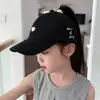 Gorra de Béisbol para Padres e Hijos, Gorra Infantil, Sencilla de Color Sólido, Visera Suave, Ala Ancha, Protección Solar, Versátil Gorra de Béisbol
